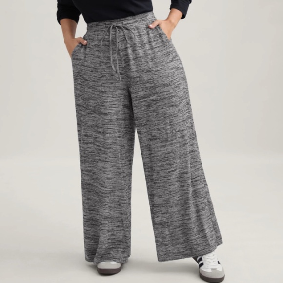 Grey drawstring lounge pants, size 22-24 - Picture 1 of 5